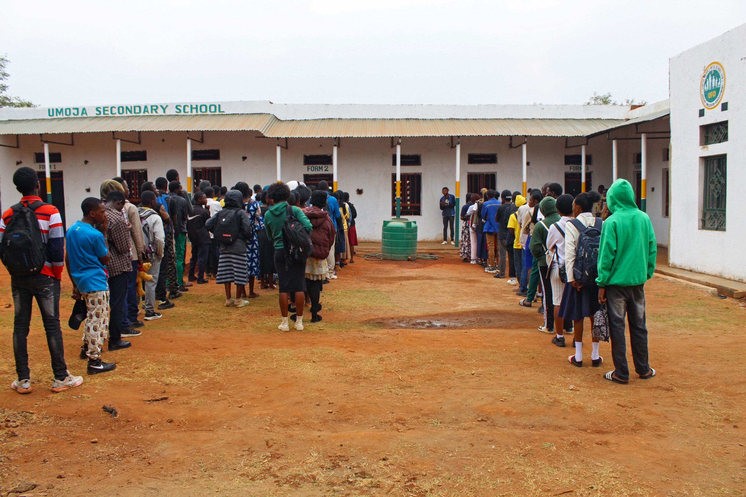 Monday, 22 September 2025, first School Year at Umoja Secondary School